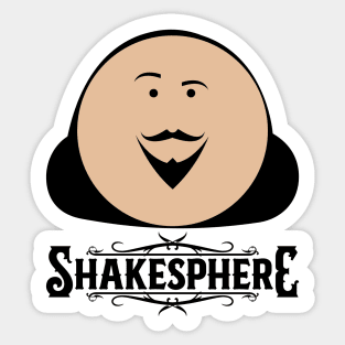 William ShakeSPHERE Sticker